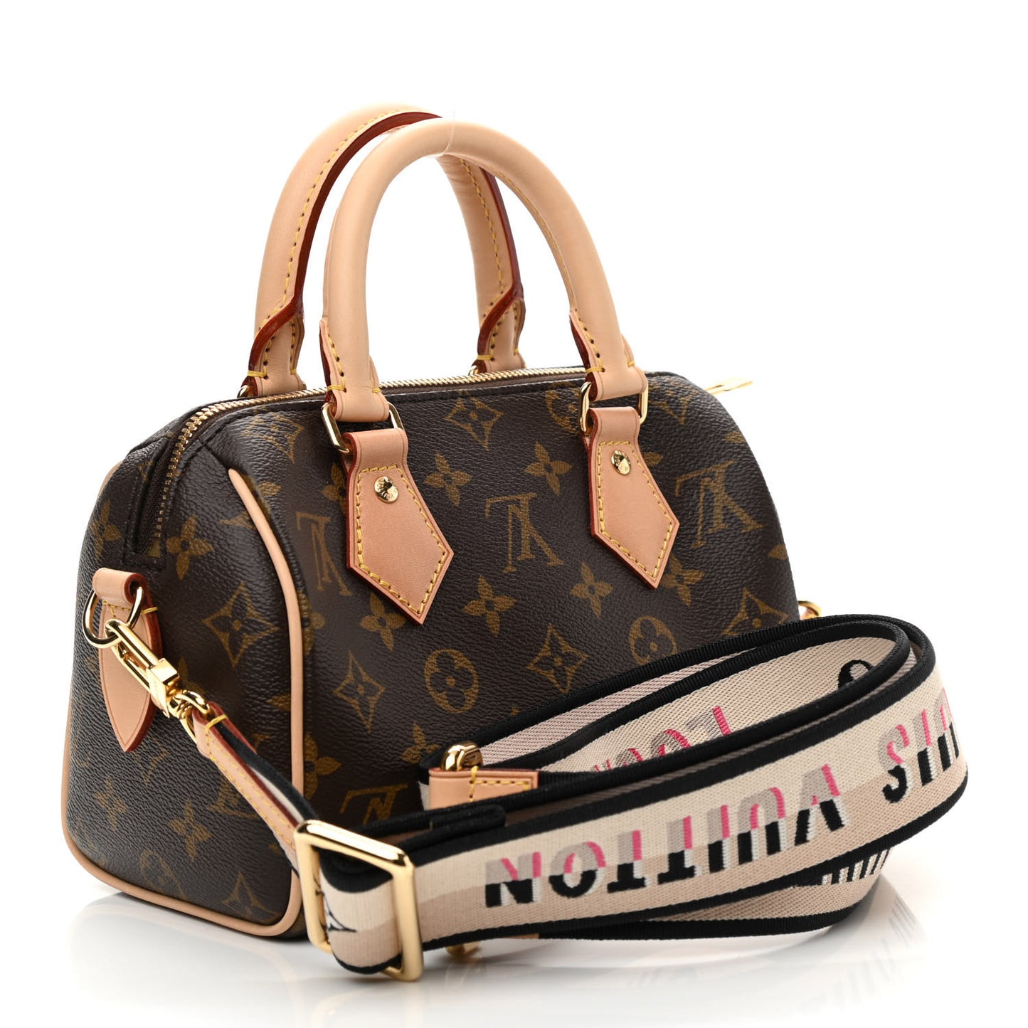 Monogram Speedy Bandouliere 20 Black
