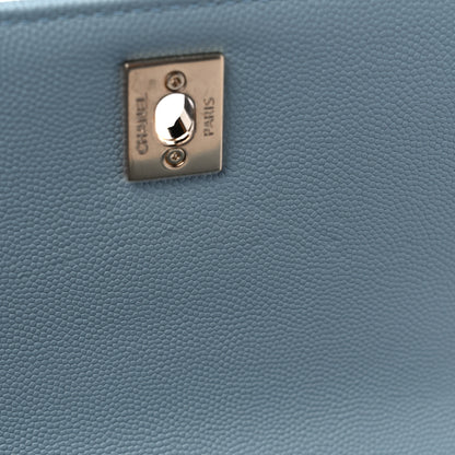 Chanel Caviar Quilted Small Business Affinity Flap Blue 9 of 9