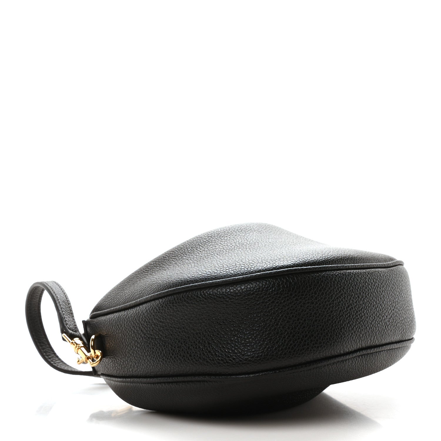 Celine Supple Grained Calfskin Teen Lulu Shoulder Bag Black 4 of 9