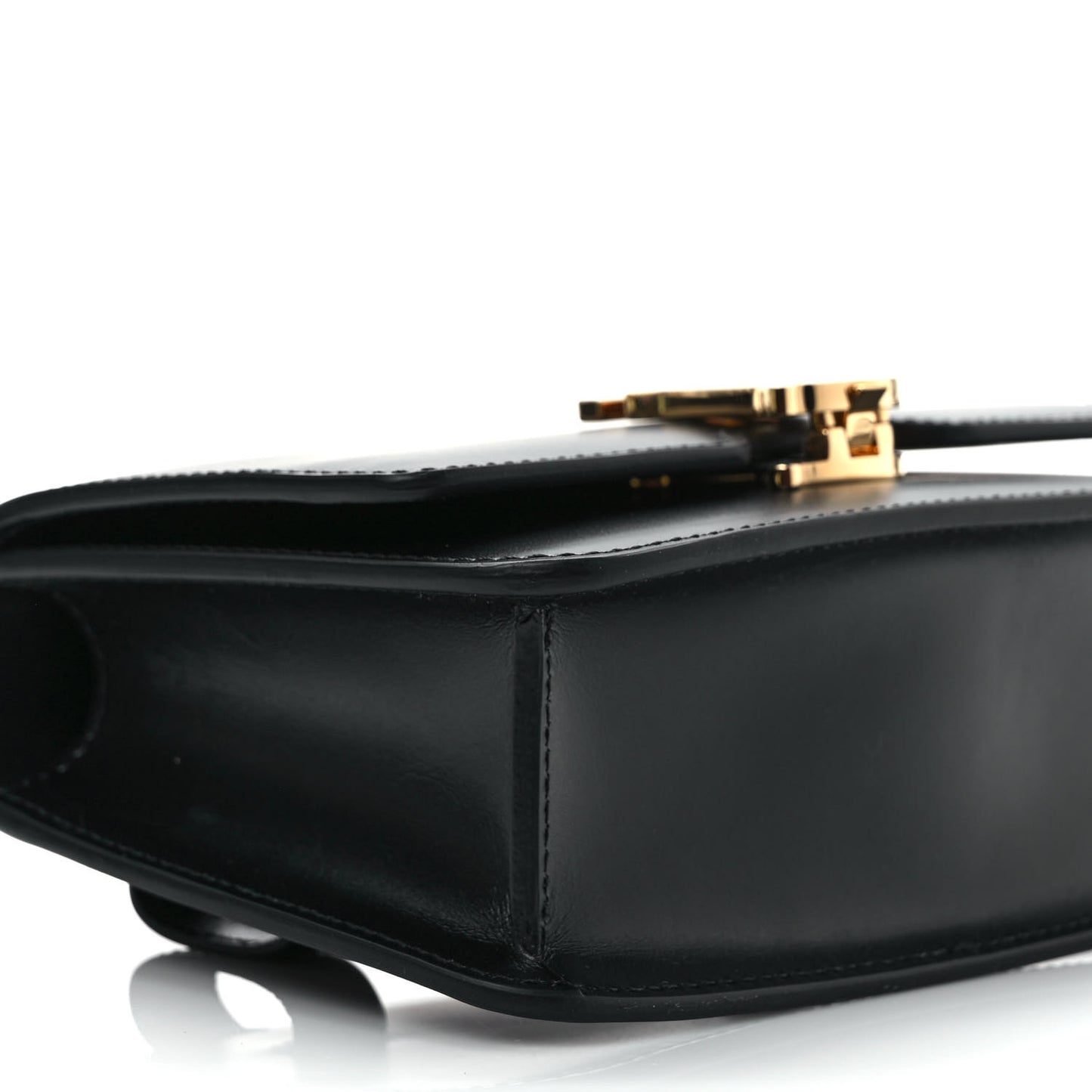 Calfskin TB Bum Bag Black