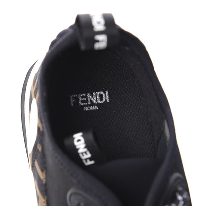 Fendi Technical Mesh Lycra FFreedom Patchwork Sneakers 35.5 Black Tobacco 8 of 11