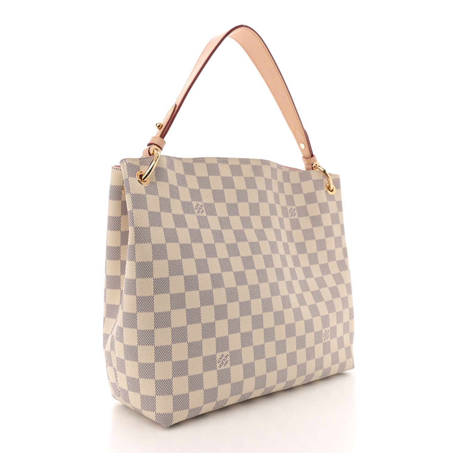 Damier Azur Graceful PM Rose Ballerine