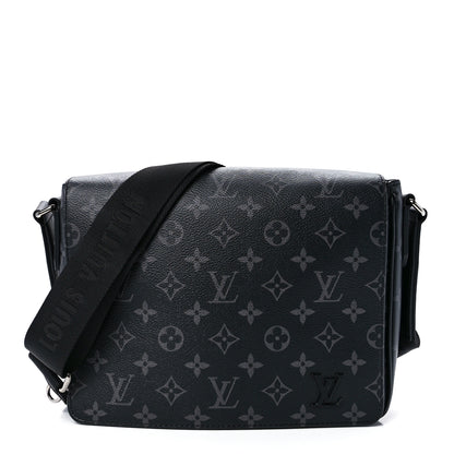 Louis Vuitton Monogram Eclipse District PM Black 1 of 11