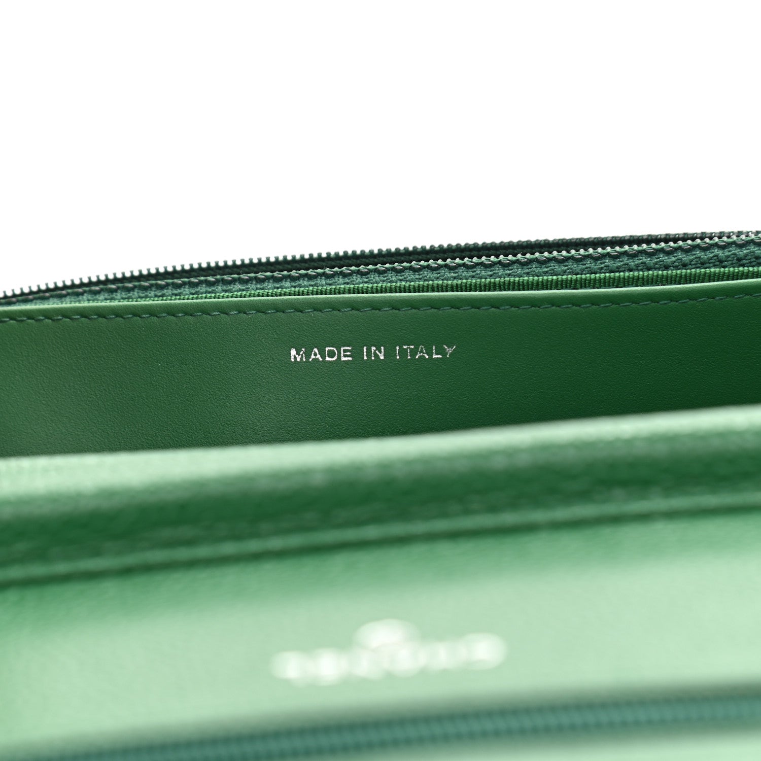 Chanel Caviar Quilted Wallet On Chain WOC Green 7 of 11