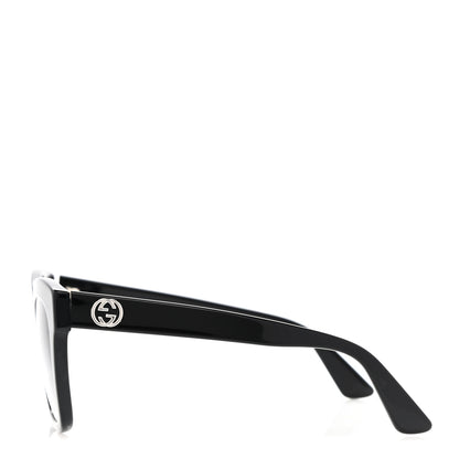 Gucci Acetate Square Frame Sunglasses GG0029SA Black 3 of 9