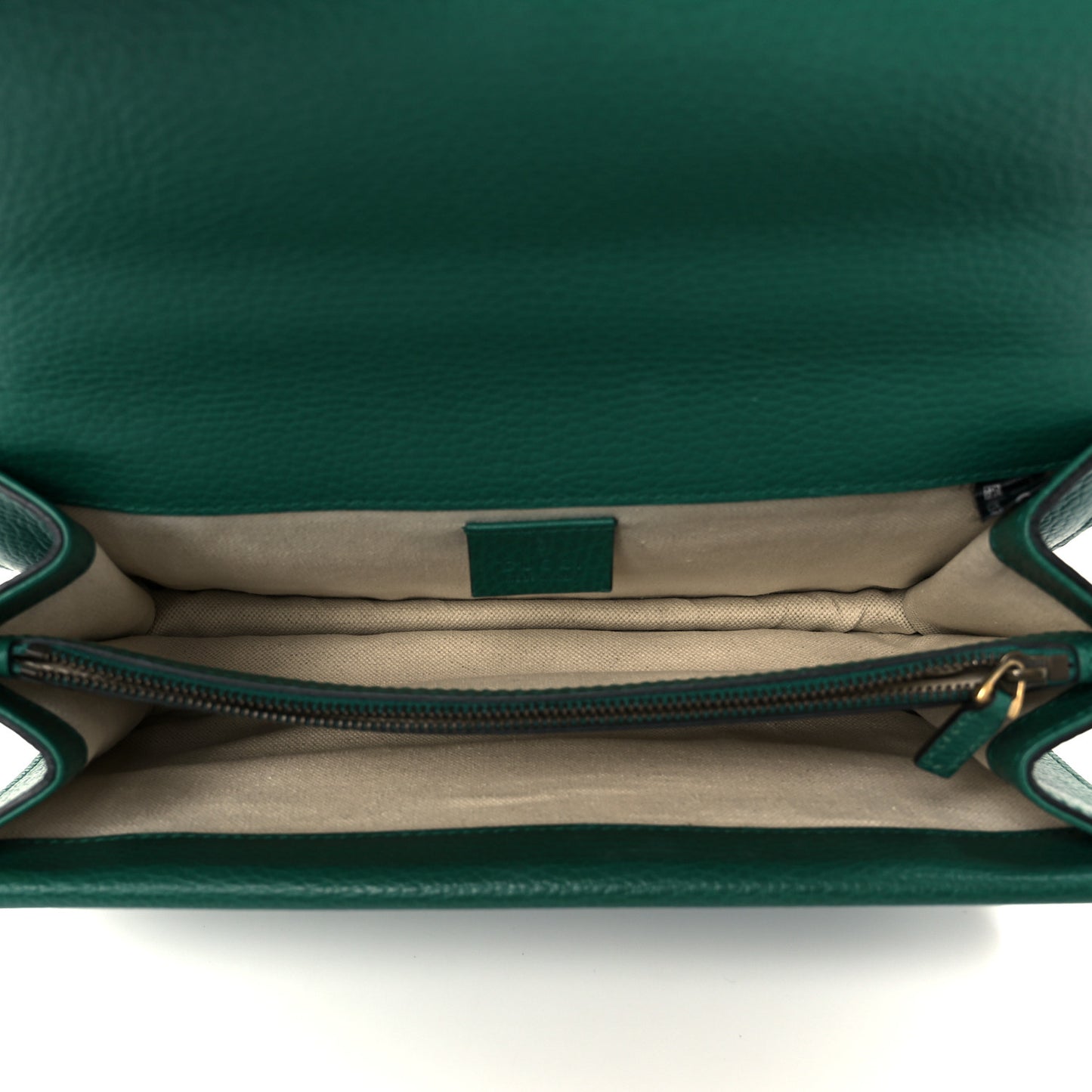 Dollar Calfskin Crystal Small Dionysus Shoulder Bag Emerald