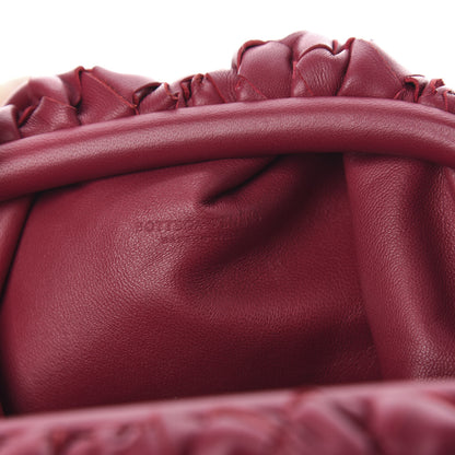 Bottega Veneta Nappa Intrecciato The Mini Pouch Amaranto 6 of 9