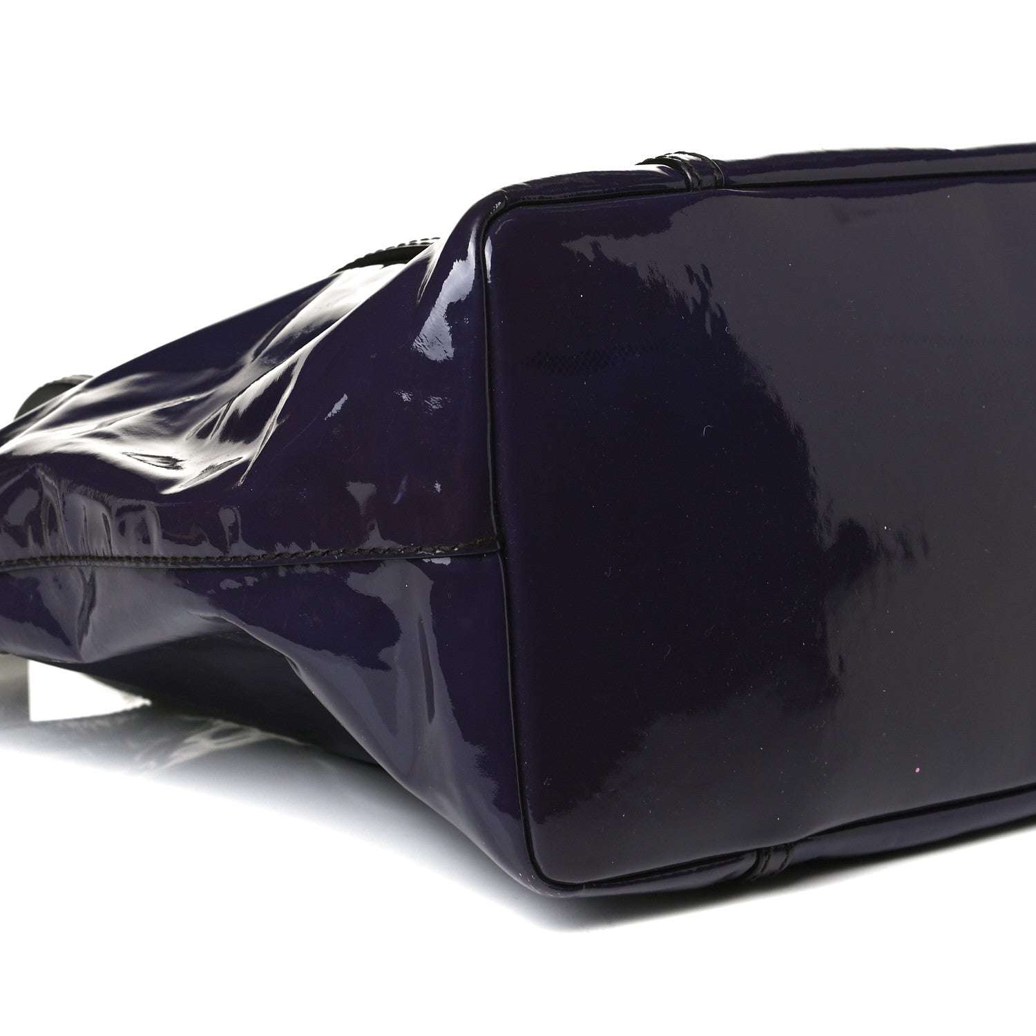 Dolce & Gabbana Patent Shopping Tote Purple 9 of 22