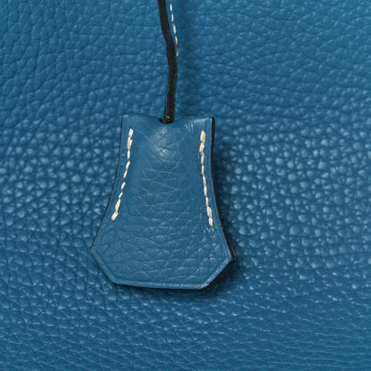 Hermes Togo Birkin 35 Blue Jean 28 of 40