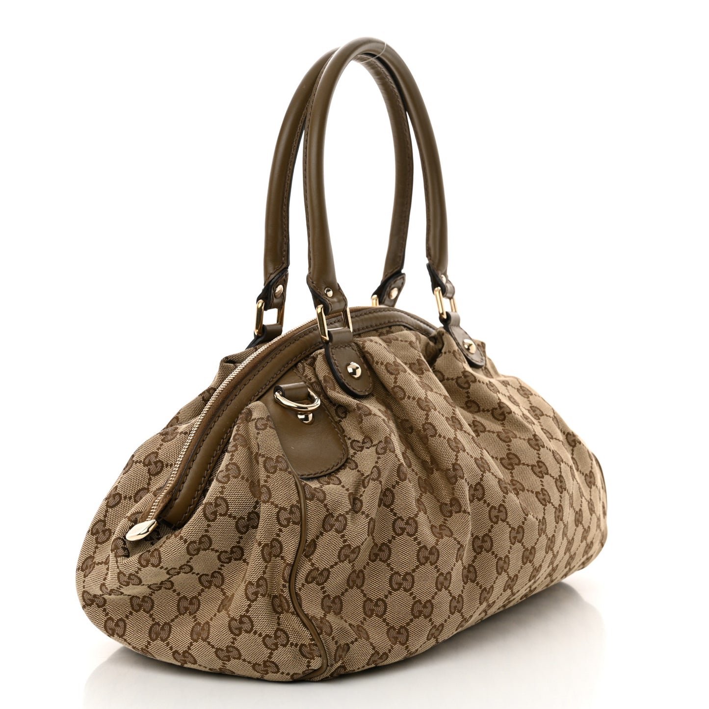 Monogram Medium Sukey Boston Brown