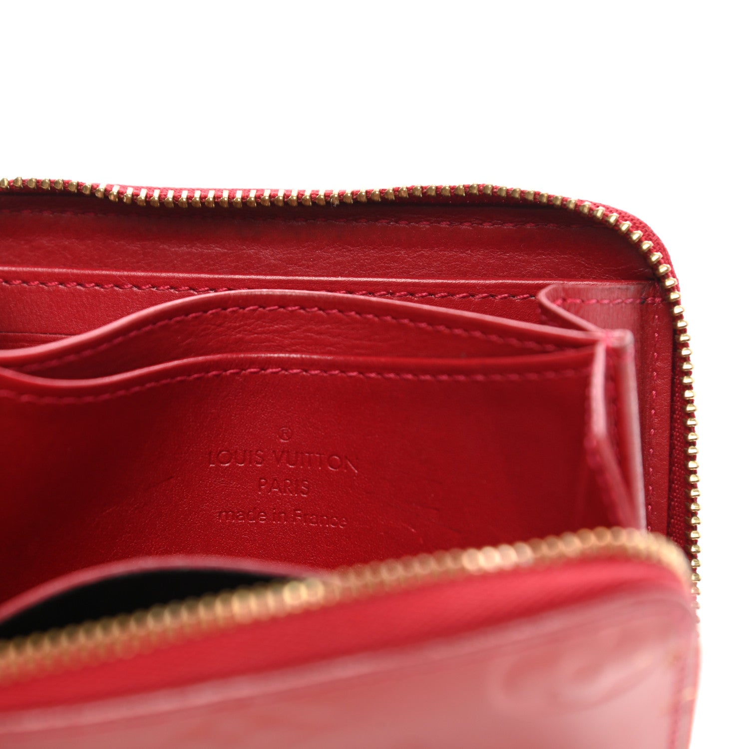 Louis Vuitton Vernis Zippy Coin Purse Pomme D'Amour 6 of 9