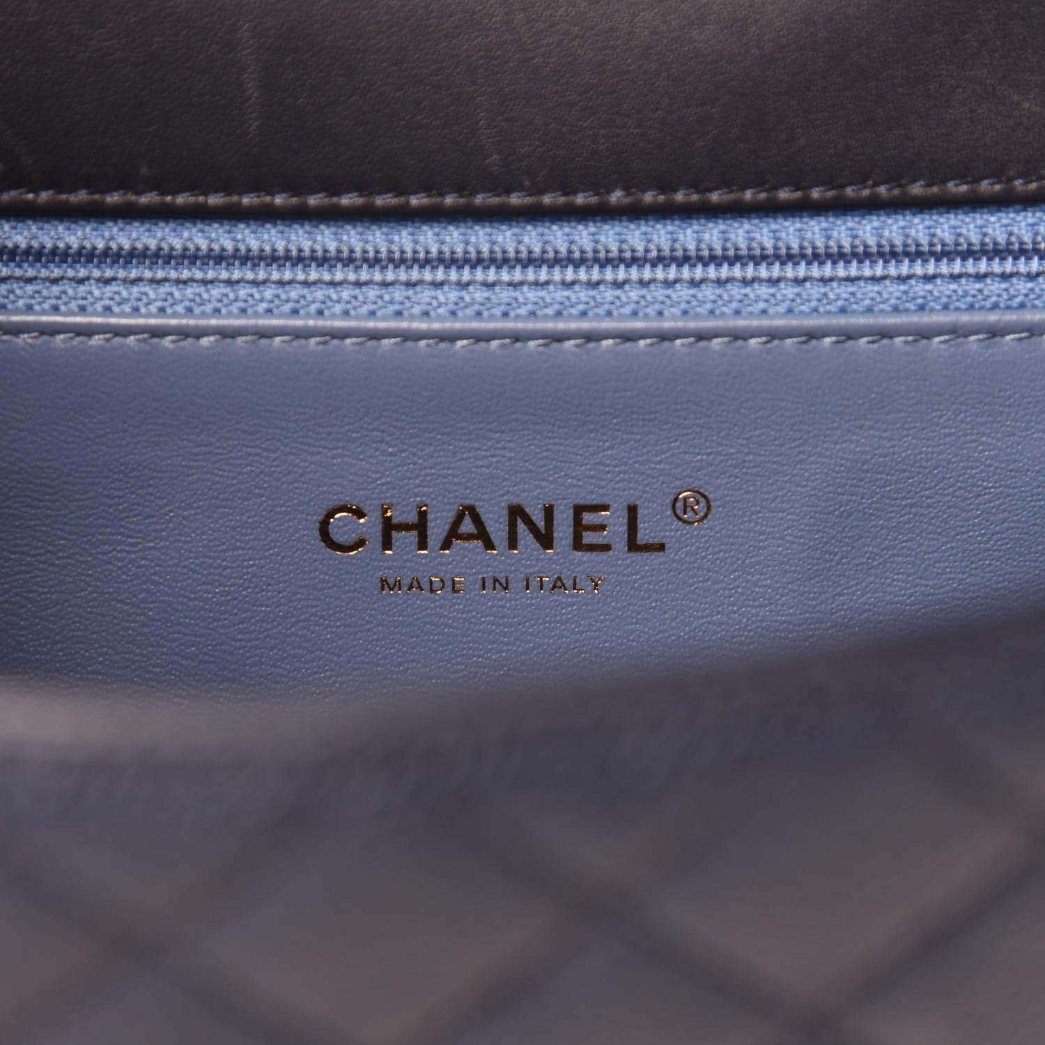 Chanel Caviar Quilted Medium CC Filigree Flap Navy Black 9 of 11
