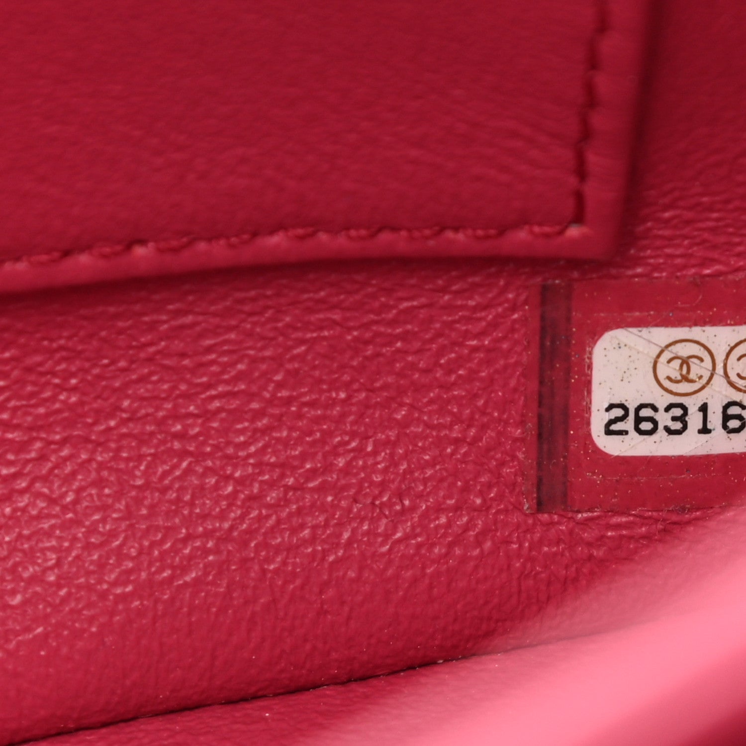Chanel Lambskin Quilted Medium Trendy CC Flap Dual Handle Bag Dark Pink 6 of 9