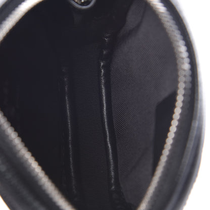 Chanel Iridescent Caviar Quilted Zip Around Classic Coin Purse Black 5 of 8