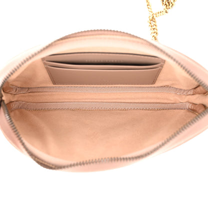 Gucci Calfskin Matelasse Mini GG Marmont Chain Crossbody Bag Porcelain Rose 5 of 11