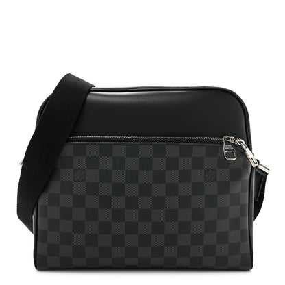 Louis Vuitton Damier Graphite Dayton Reporter PM 1 of 8