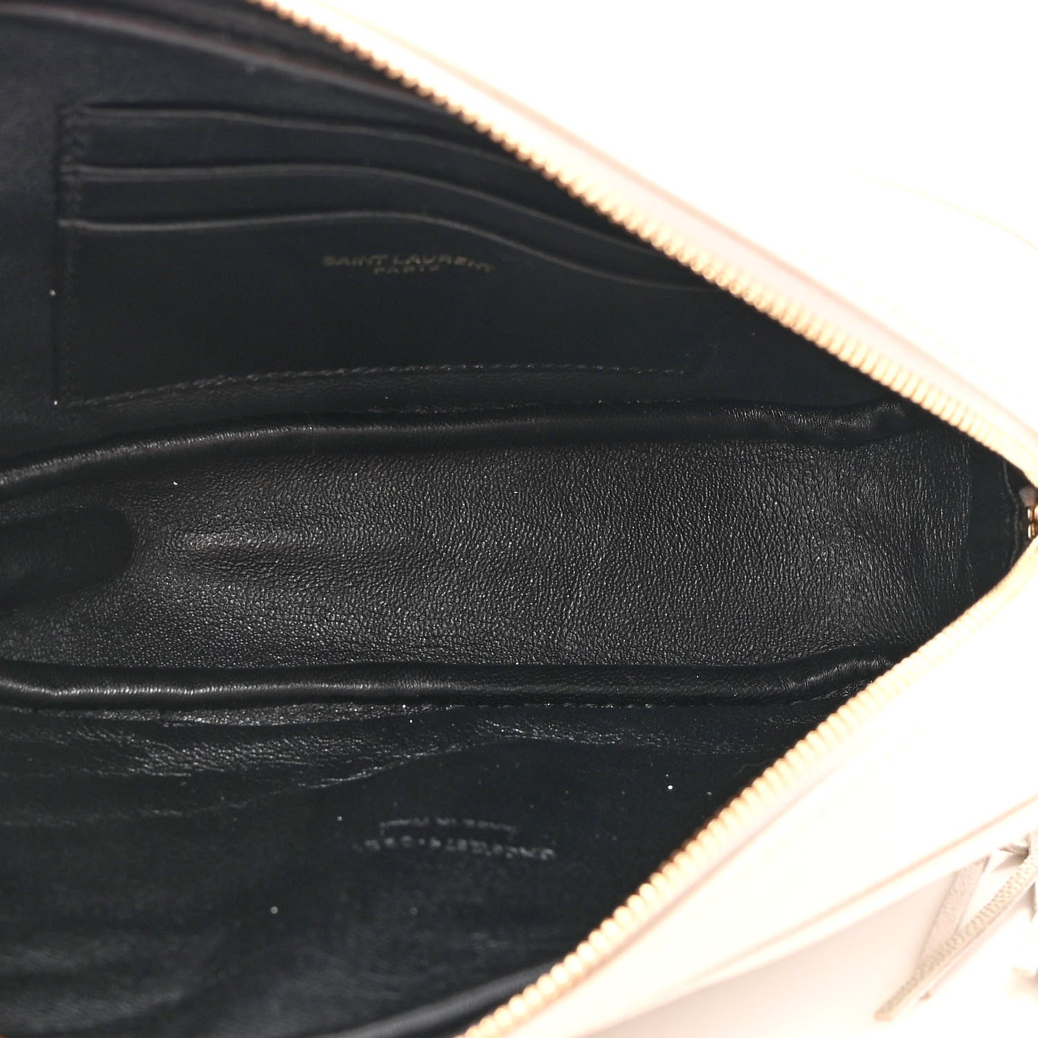 Saint Laurent Grain De Poudre Matelasse Monogram Mini Lou Camera Bag Crema Soft 5 of 9
