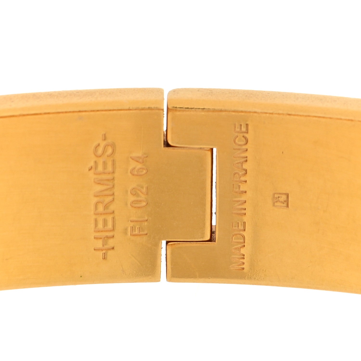Hermes Enamel Narrow Clic Clac H Bracelet PM Rose Dragee 4 of 5