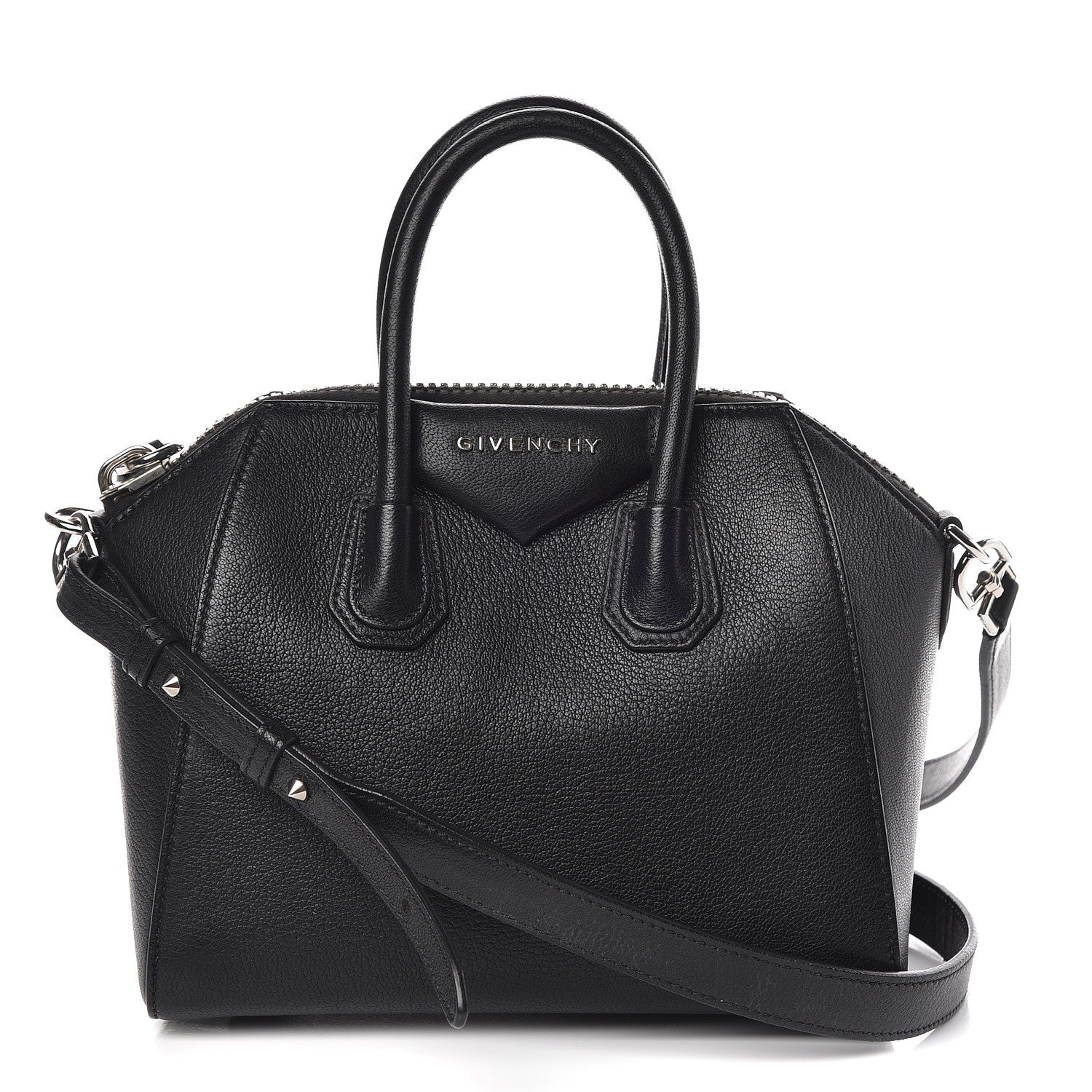 Givenchy Sugar Goatskin Mini Antigona Black 1 of 9