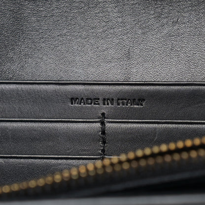 Saint Laurent Smooth Calfskin Medium Classic Monogram Kate Satchel Black 7 of 17