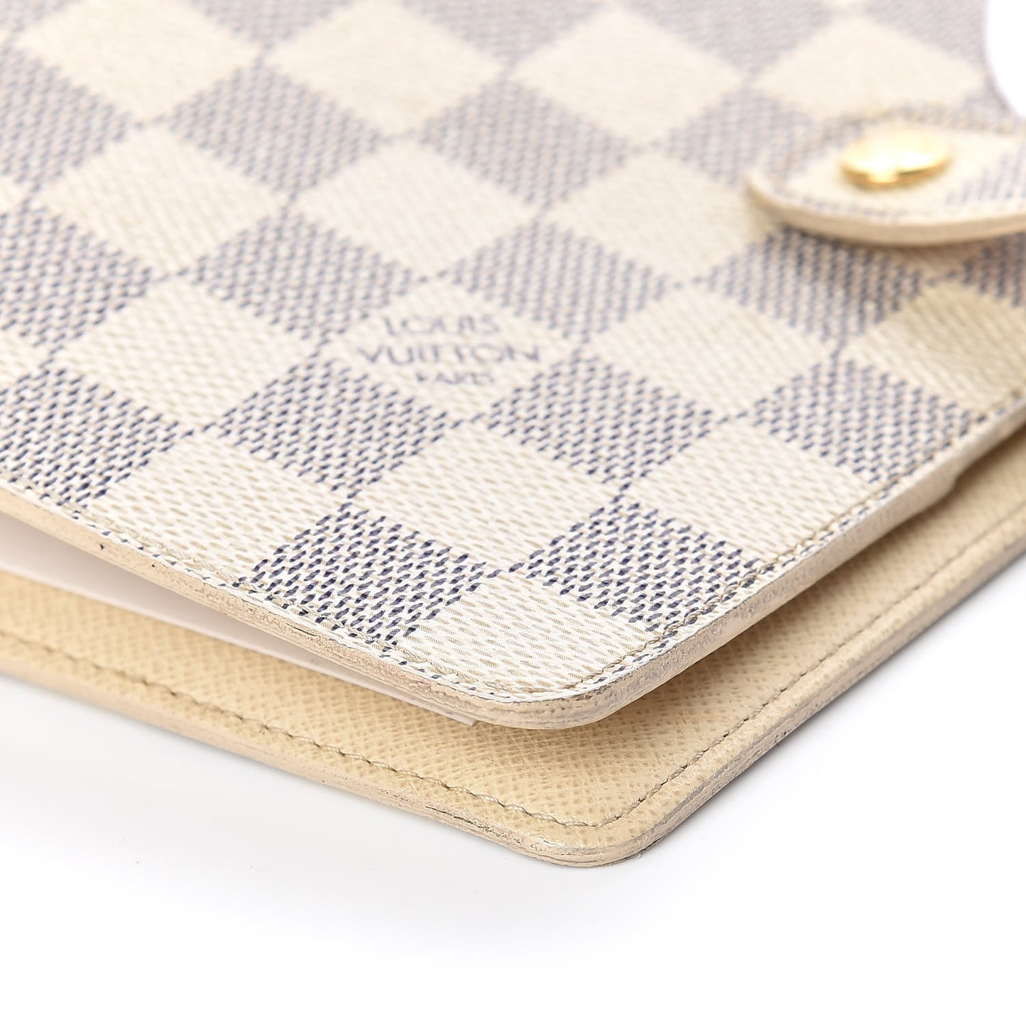 Damier Azur Medium Ring Agenda Cover