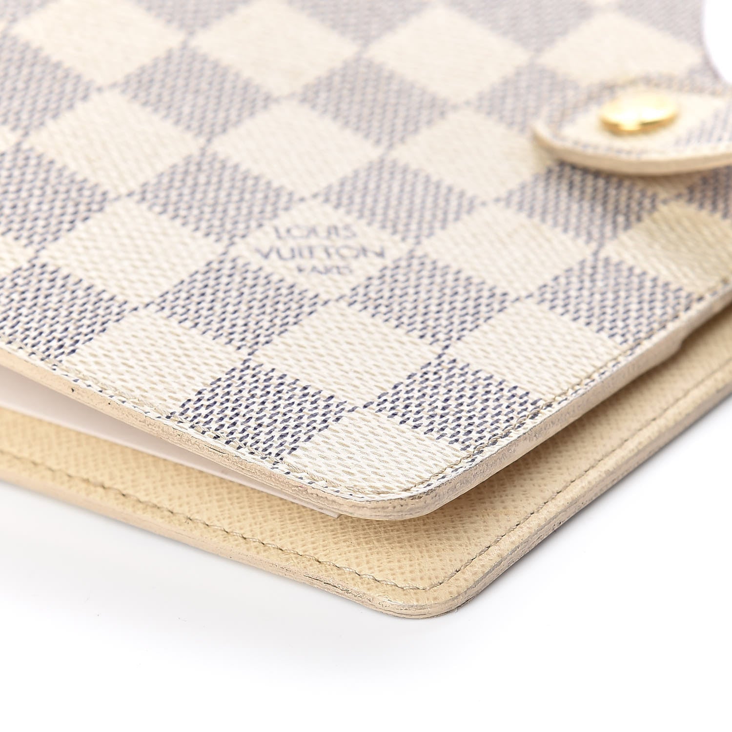 Louis Vuitton Damier Azur Medium Ring Agenda Cover 10 of 16