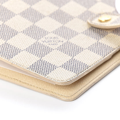 Louis Vuitton Damier Azur Medium Ring Agenda Cover 10 of 16