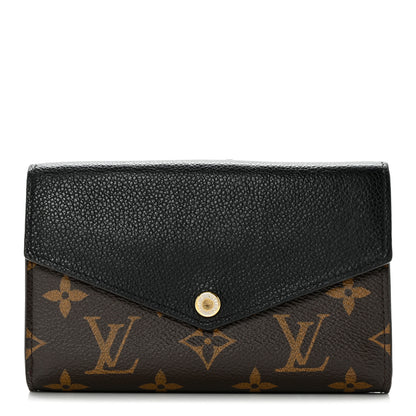 Louis Vuitton Monogram Pallas Compact Wallet Black 1 of 15