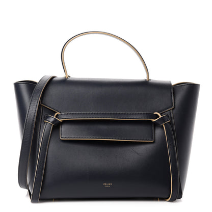 Celine Palmelato Calfskin Mini Belt Bag Navy 1 of 12
