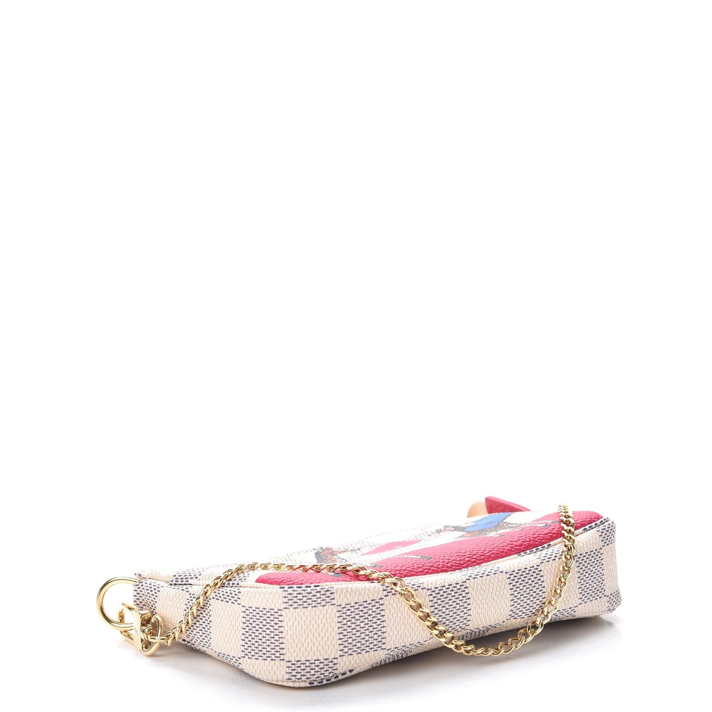 Damier Azur 2017 Christmas Animation Mini Pochette Accessories
