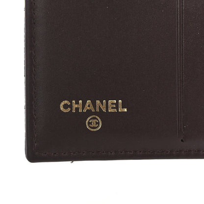 Chanel Caviar Quilted Compact French Flap Wallet Black 8 of 15