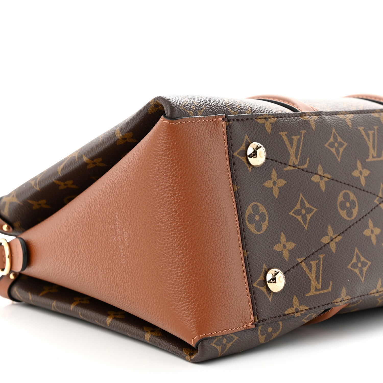 Louis Vuitton Monogram Soufflot MM Caramel 9 of 11