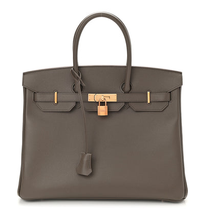 Hermes Epsom Birkin 35 Etain 1 of 11
