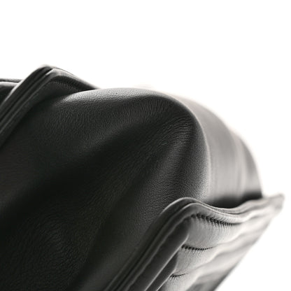 Chanel Calfskin Quilted Medium Boy Flap Black 13 of 14