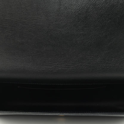 Saint Laurent Calfskin Monogram Large Belle De Jour Clutch Black 3 of 3