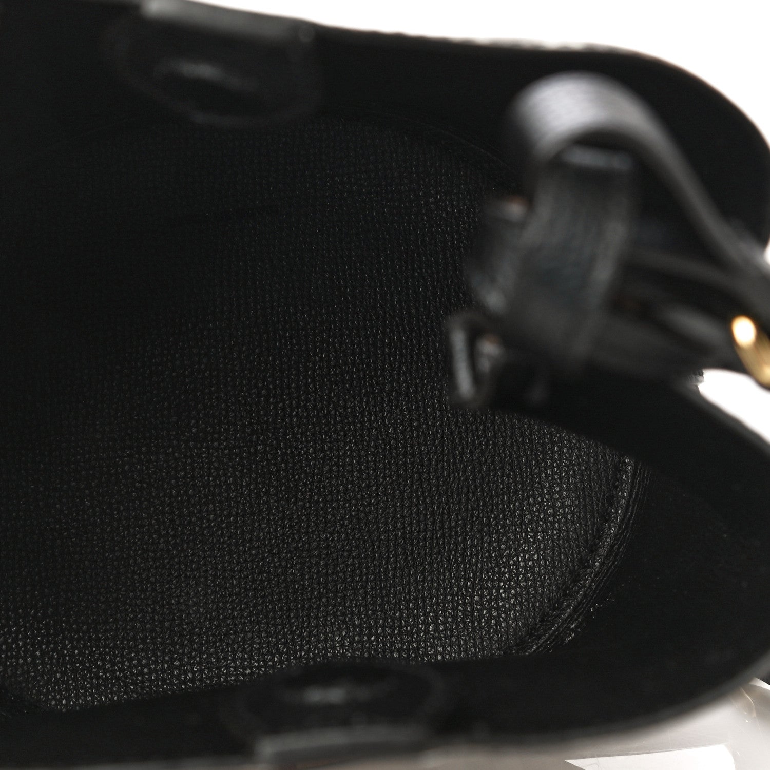 Burberry Haymarket Check Colours Small Lorne Bucket Crossbody Black 5 of 10