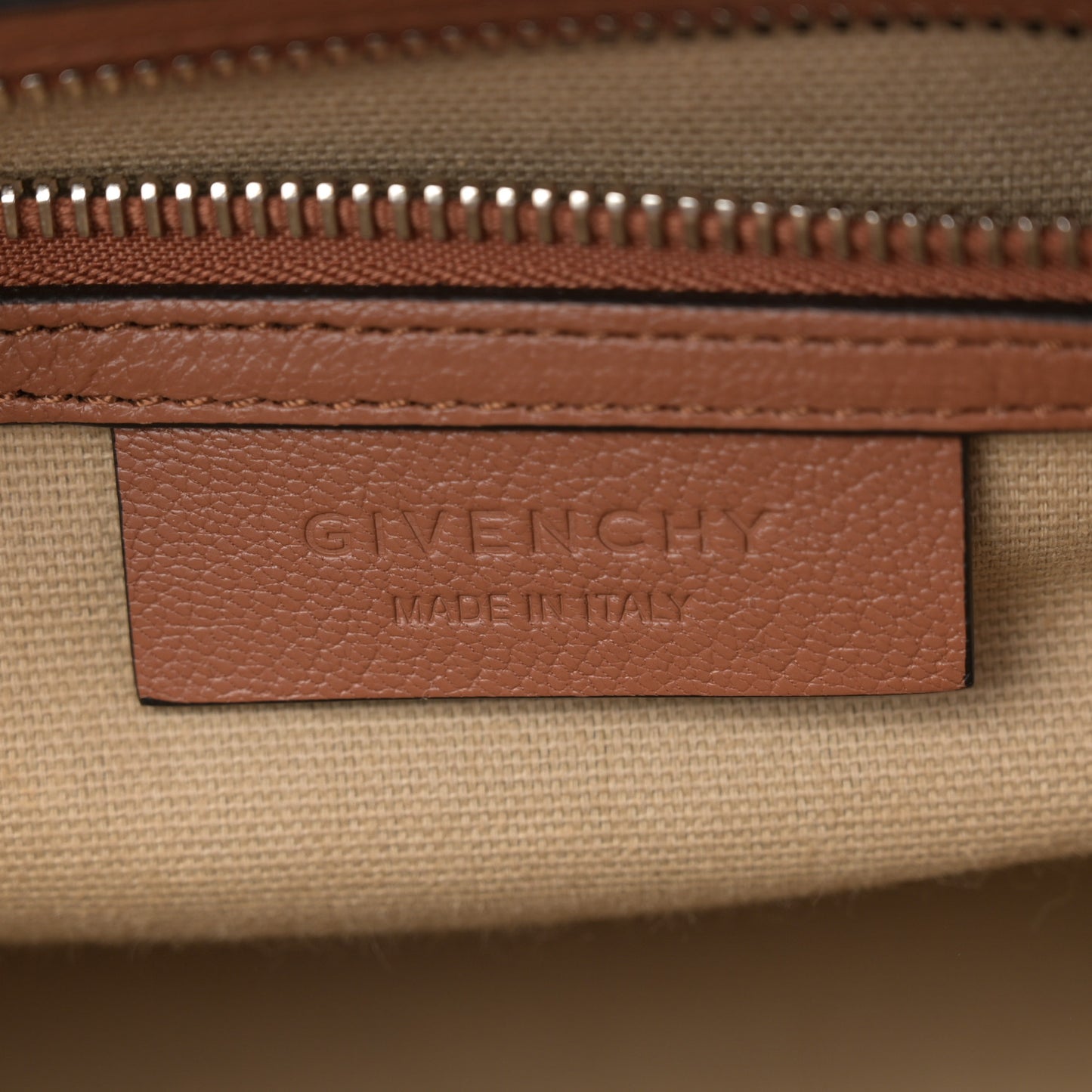 Sugar Goatskin Mini Antigona Caramel