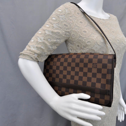 Louis Vuitton Damier Ebene Tribeca Long 2 of 10