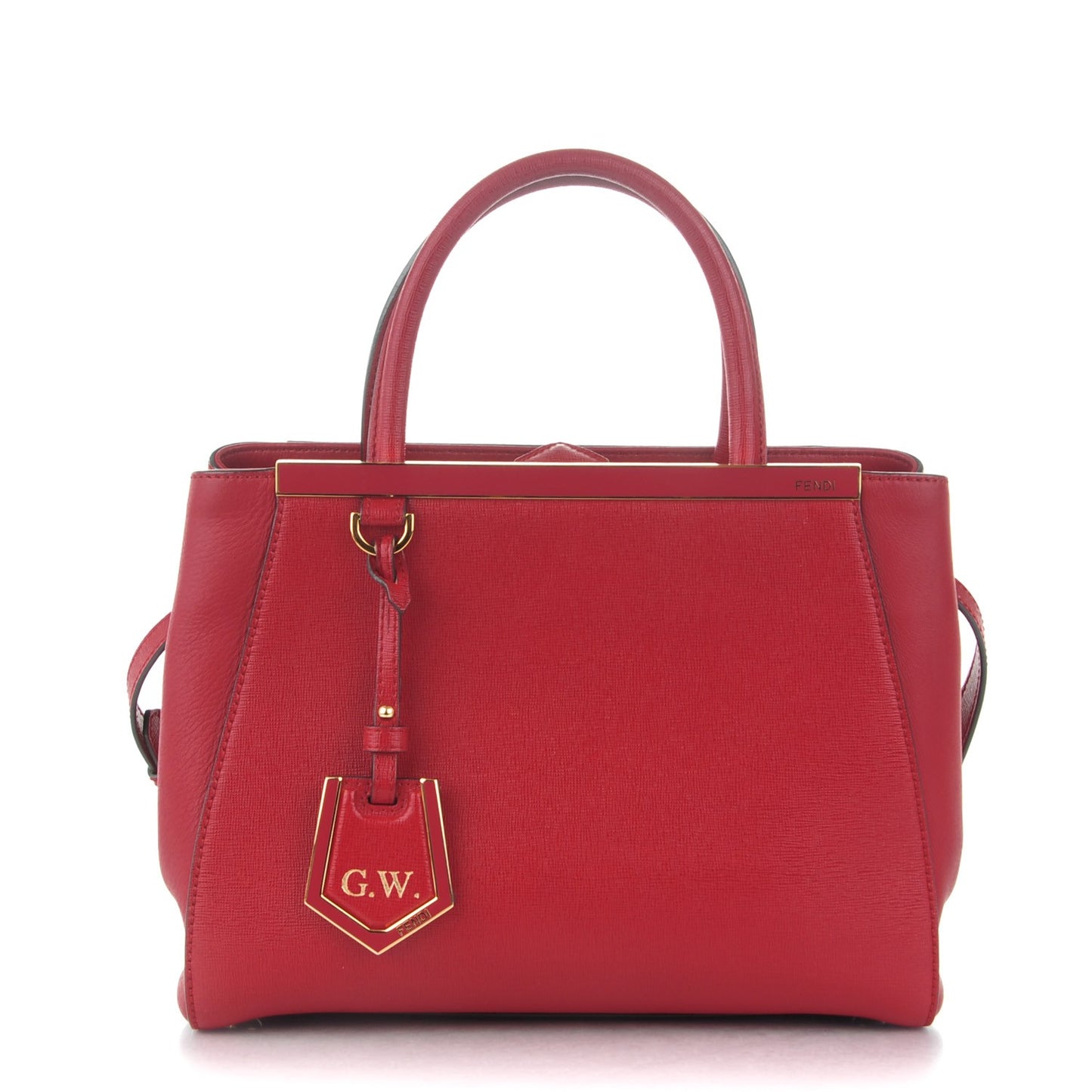 Vitello Elite Flamingo Petite 2Jours Tote Mattone