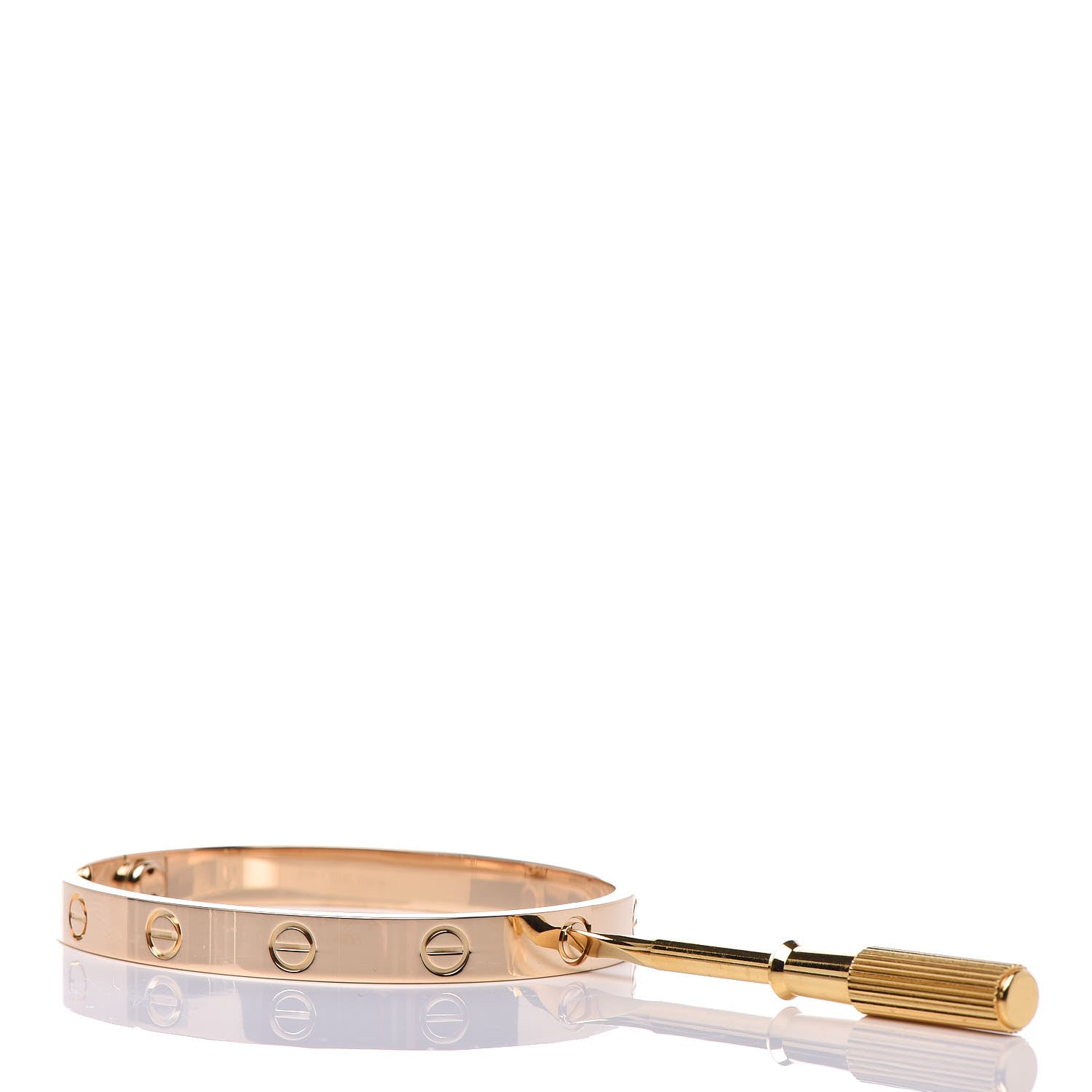 Cartier 18K Yellow Gold LOVE Bracelet 16 6 of 7