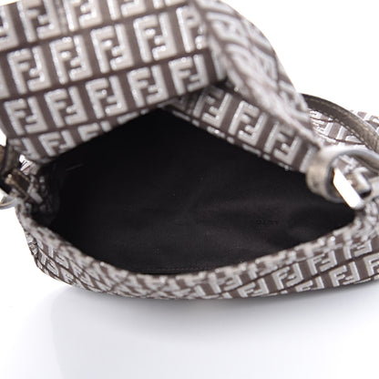 Fendi Zucchino Vachetta Mini Mama Baguette Caffe Argilla Canna di Fucile 5 of 9