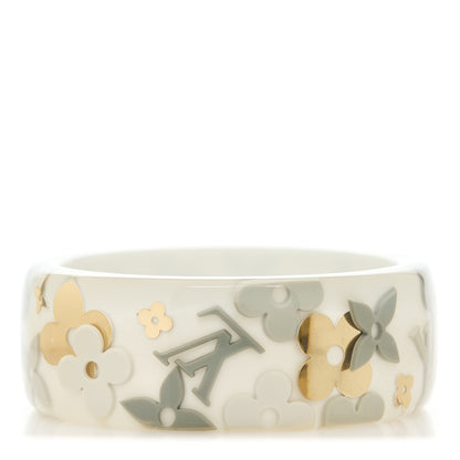 Louis Vuitton Resin Monogram Farandole Bracelet L Grey 1 of 4