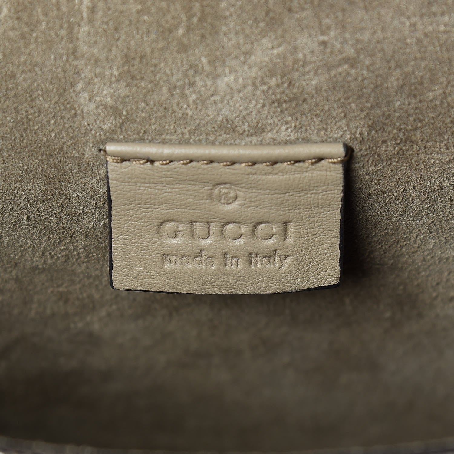 Gucci GG Supreme Monogram Beaded Small Dionysus Shoulder Bag Taupe 7 of 16