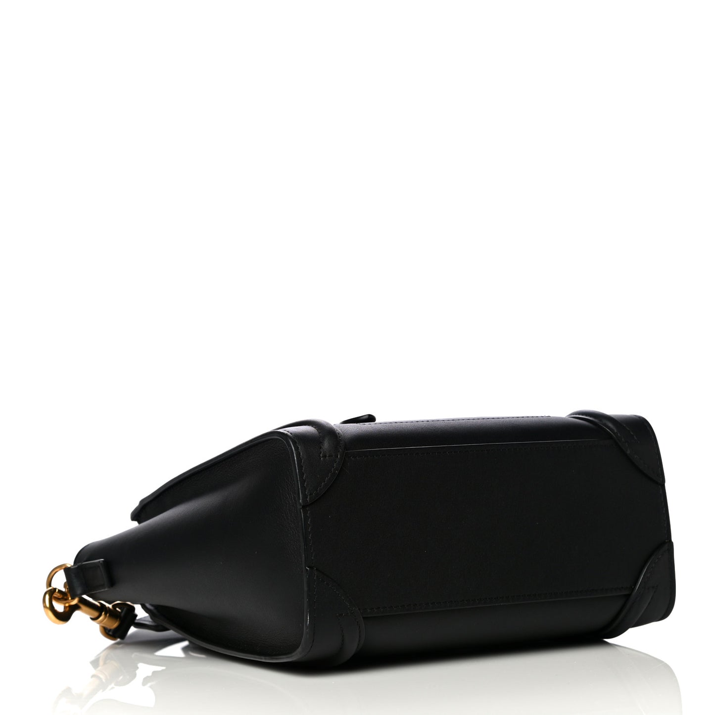 Smooth Calfskin Nano Luggage Black