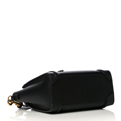 Celine Smooth Calfskin Nano Luggage Black 4 of 16
