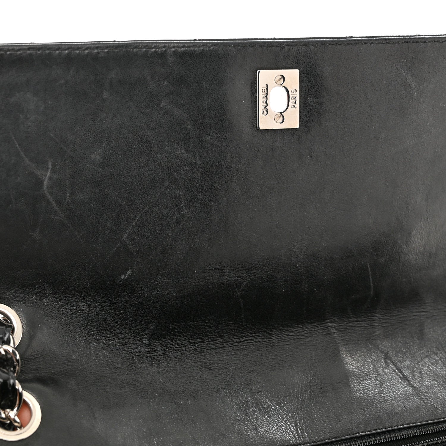 Chanel Vinyl Quilted In the Business Flap Bag Black 11 of 11