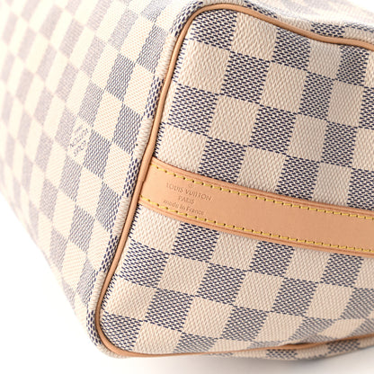 Louis Vuitton Damier Azur Speedy Bandouliere 25 8 of 10