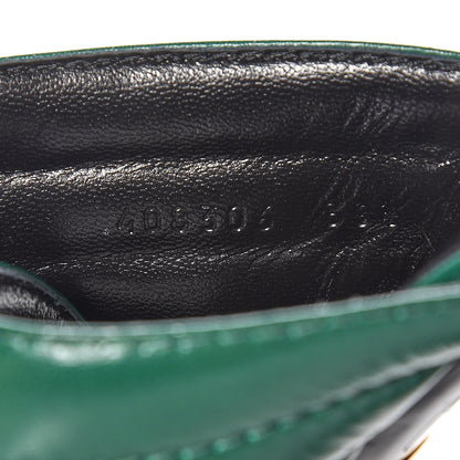 Gucci Malaga Kid Webby Crossover High Heel Slide Sandals 38.5 Emerald 8 of 10