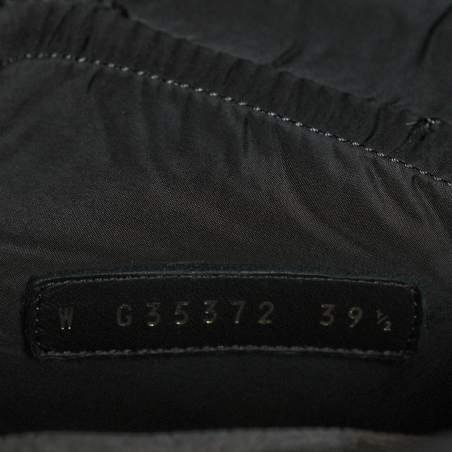 Calfskin Nylon CC Ankle Snow Boots 39.5 Black