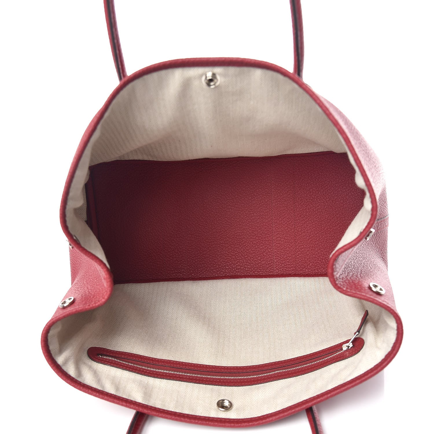 Hermes Vache Country Garden Party 36 MM Rouge Grenat 5 of 10